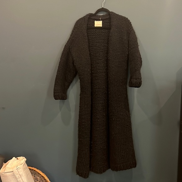 Sien & Co 100% Peruvian Wool Maxi Sweater - Picture 2 of 6